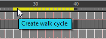Screen marker with tooltip