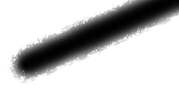 Enlarged Bitmap Line