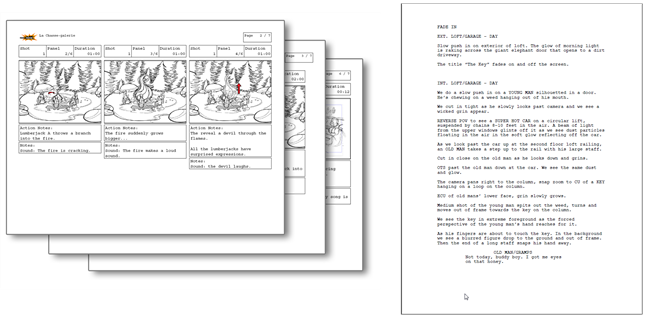 Toon Boom Storyboard Pro Storyboard Sheets Example