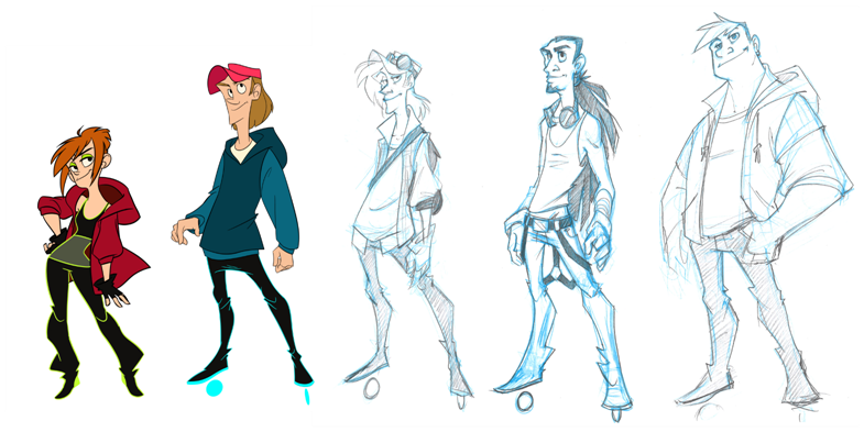 Nautilus - Gava Productions - Character Line Up