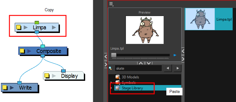 Create Template from Network
