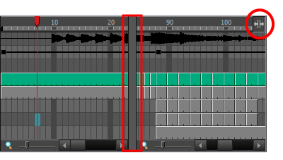 Timeline View - Split View