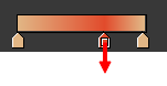 Removing colours from colour gradient