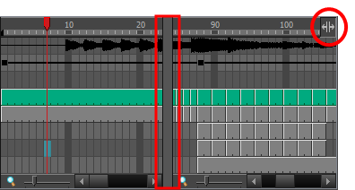 Timeline View - Split View